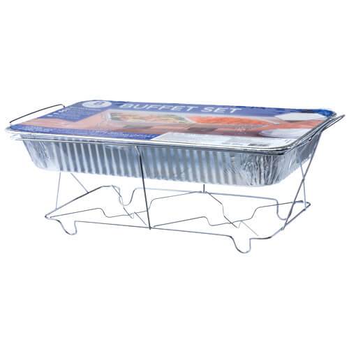 Aluminum Buffet Party Pack: 8pc Buffet Party Pack, 5pc Buffet Party Pack