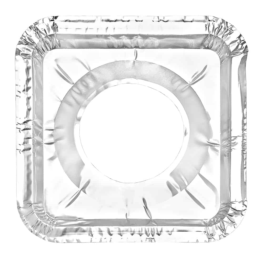 Aluminum Foil Large Square Gas Burner Guard
