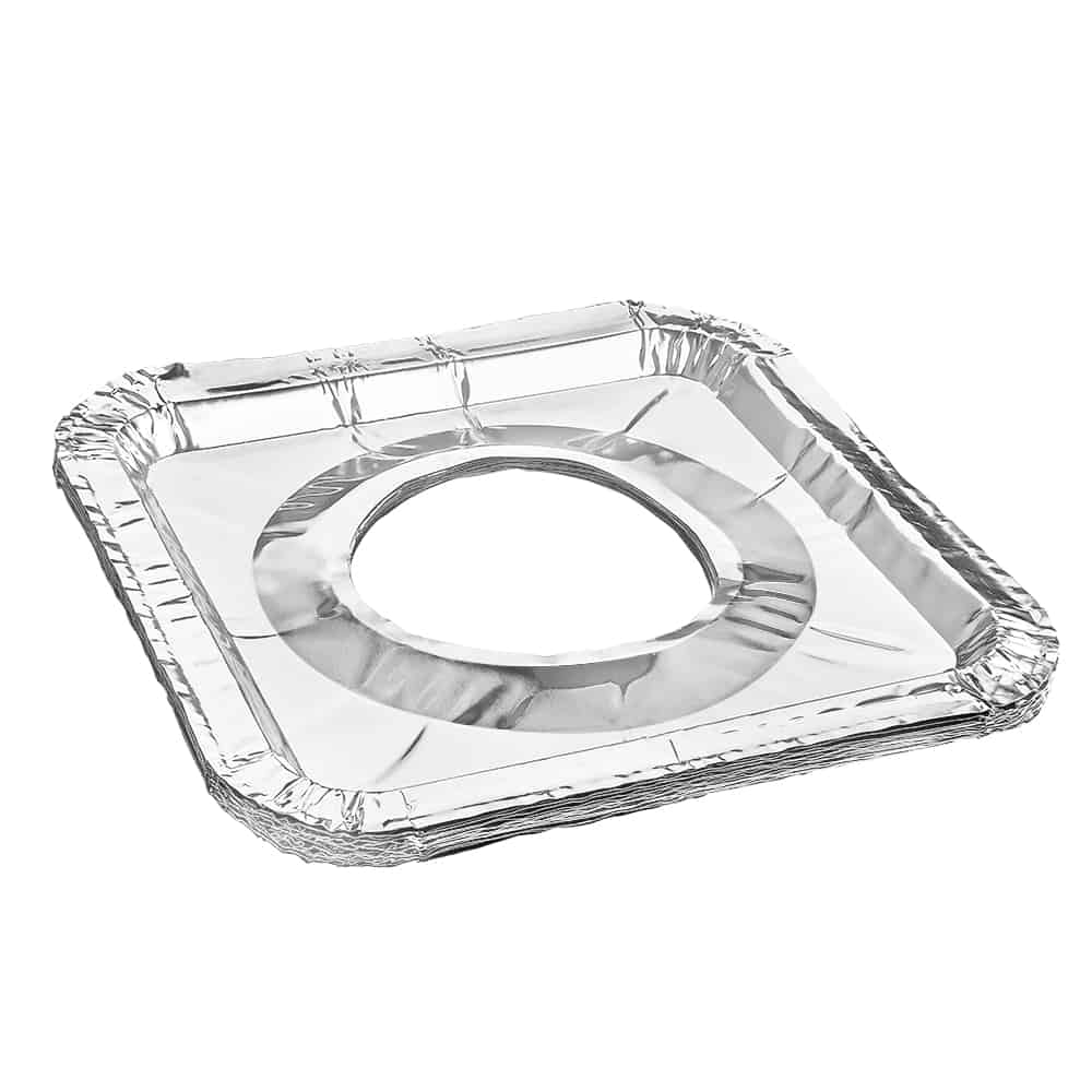Aluminum Foil Large Square Gas Burner Guard