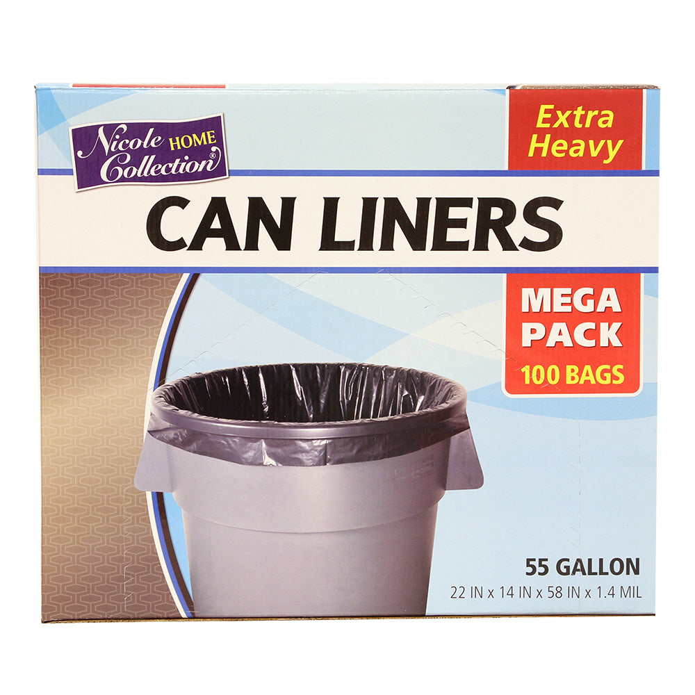 Extra Heavy Black Can Liner Extra HeavyDuty Trash Bags for Commerci