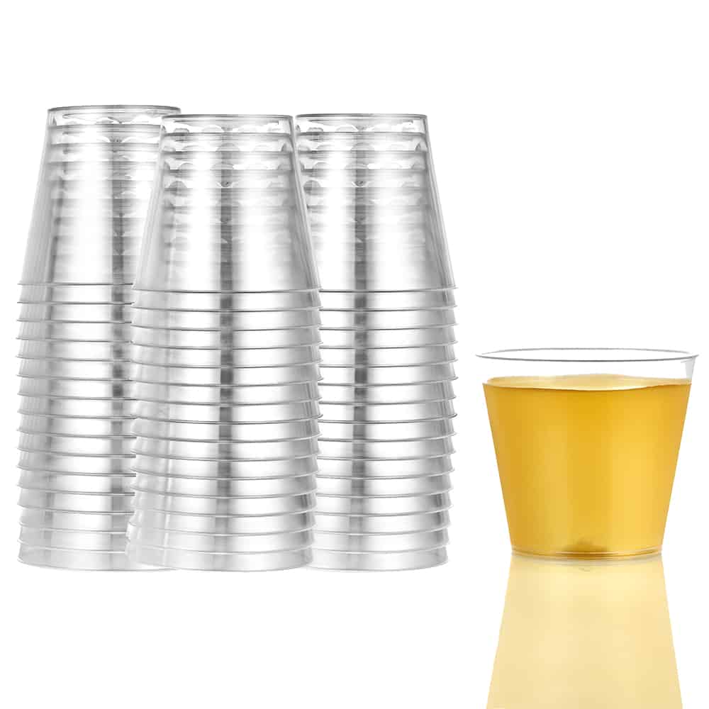 Clear Deluxe Plastic Drinkware