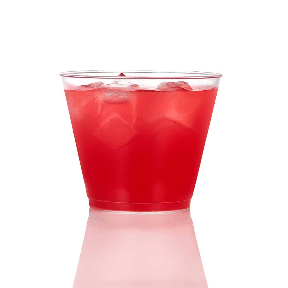 Clear Deluxe Plastic Drinkware