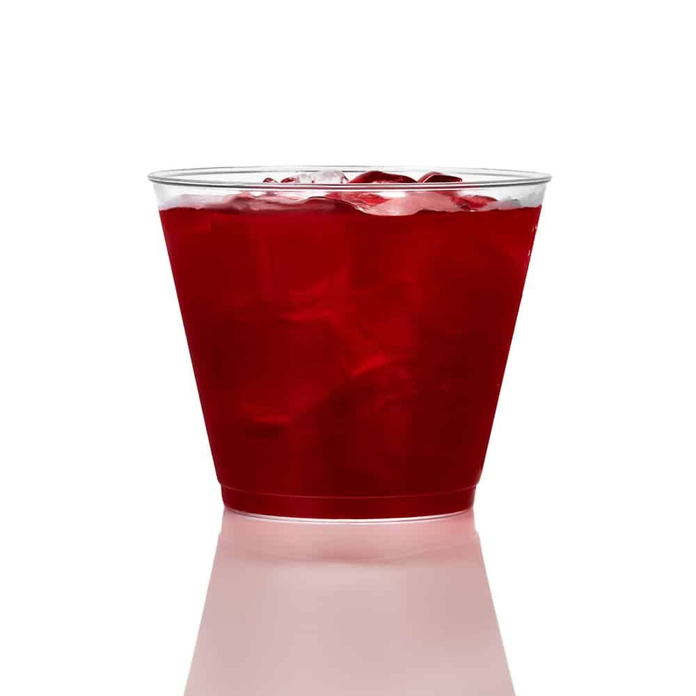 Clear Deluxe Plastic Drinkware