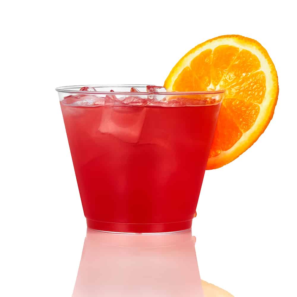 Clear Deluxe Plastic Drinkware
