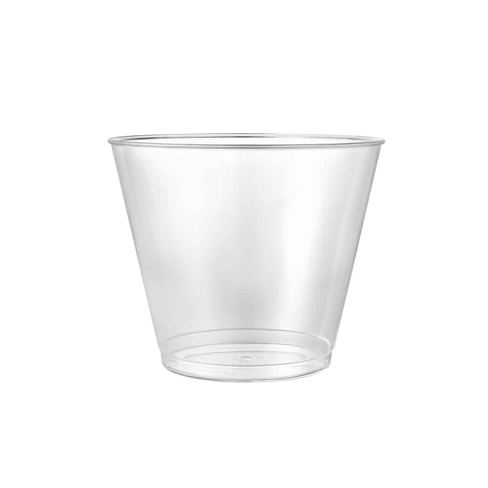 Clear Deluxe Plastic Drinkware
