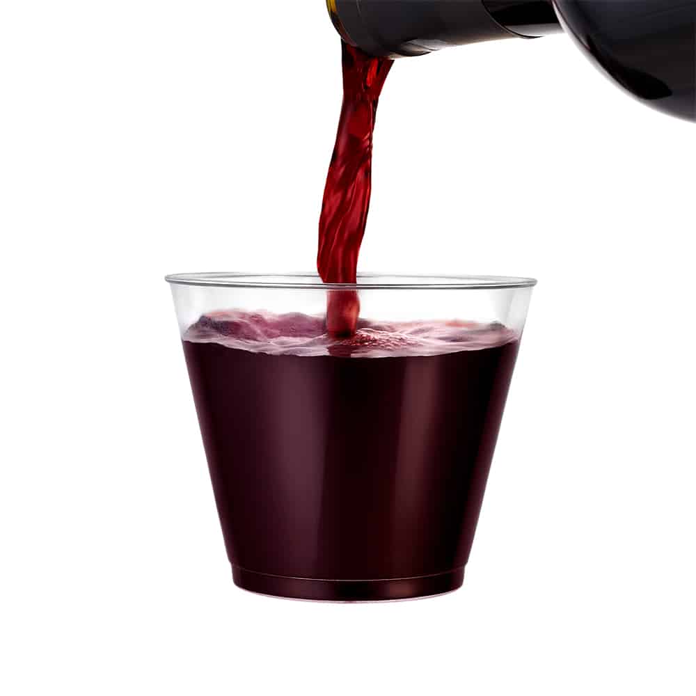 Clear Deluxe Plastic Drinkware