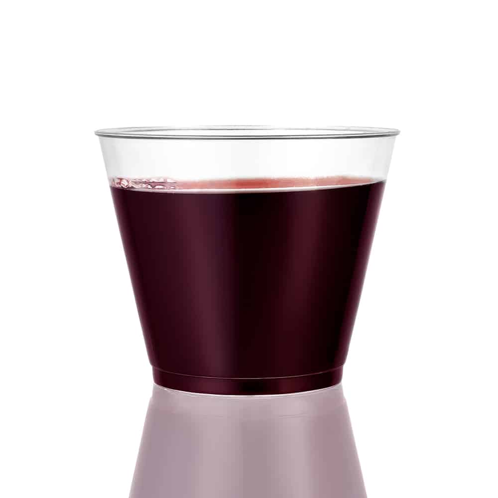 Clear Deluxe Plastic Drinkware