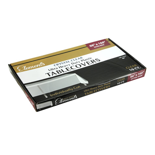Premium Heavy Weight Plastic Precut Tablecovers – Durable, Disposable, and Ready to Use