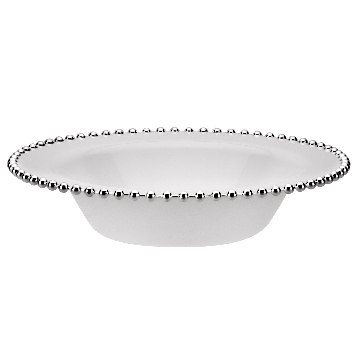Beaded Premium Plastic Round Bowl