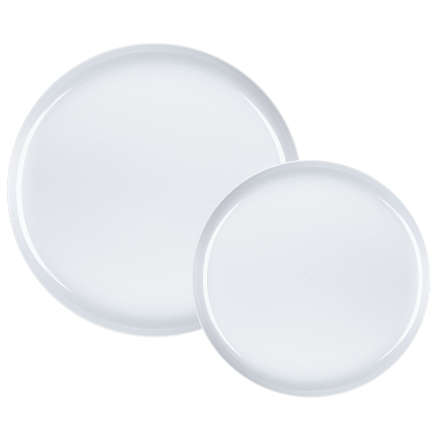 Bespoke Premium Plastic Plate Combo - White