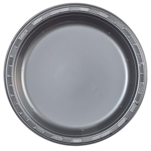 Premium Plastic Silver Dinnerware – King Zak