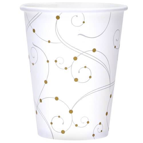 12oz Cup / Swirls & Pearls
