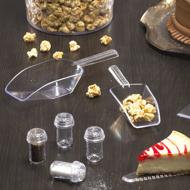 Premium Plastic Mini Salt Shakers - King Zak