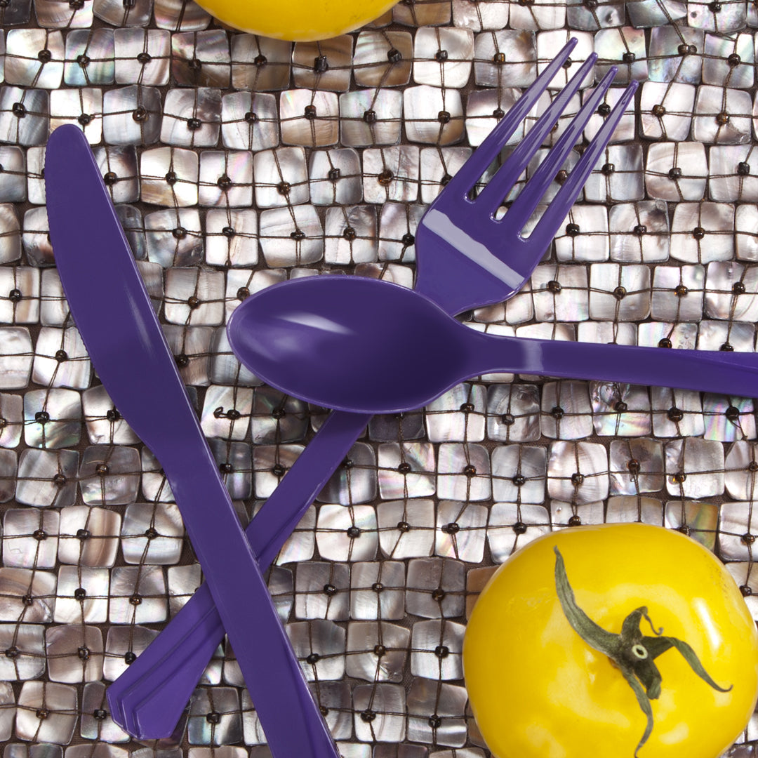 Deluxe Plastic Cutlery Combo