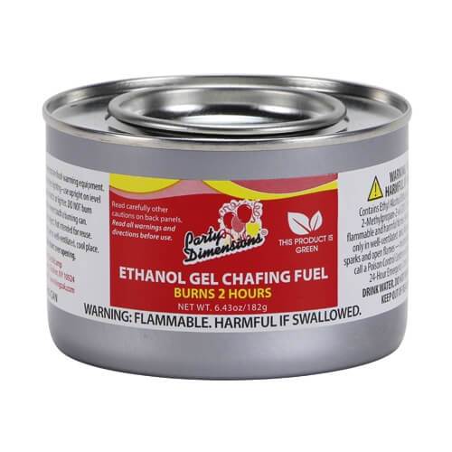 Ethanol Chafing Fuel / Aluminum