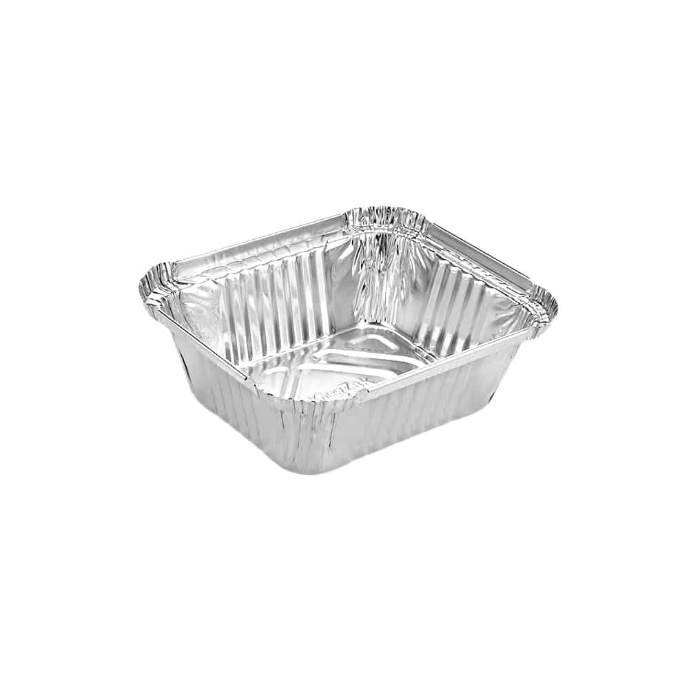 1 lb. Oblong Foil Take-Out Pan [Lid Options Available]