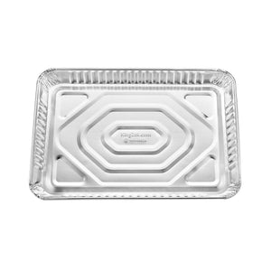 Heavy Duty Aluminum Foil 1/4 Size Cookie Sheet 12.75" L X 8.75" W X 1.125" D [100 Count]
