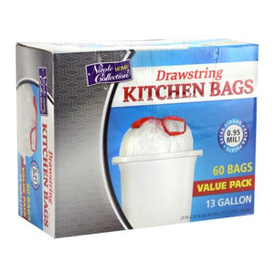 Premium Heavy Weight Plastic Trash Bags<br/>Size Options: 13 Gallon Trash Bags