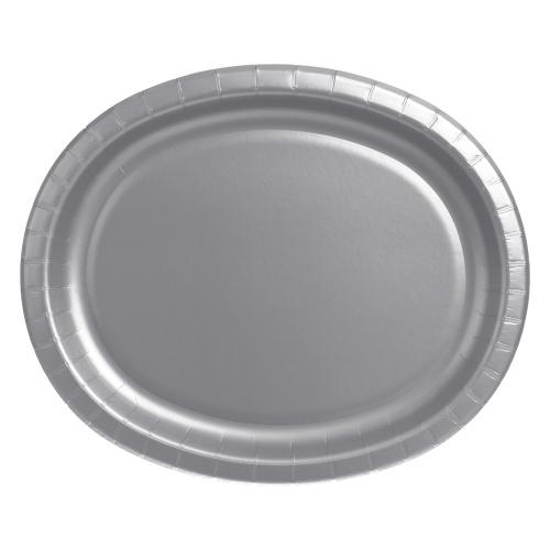 12inch Plate / Silver