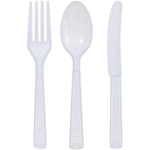 Combo Cutlery / White