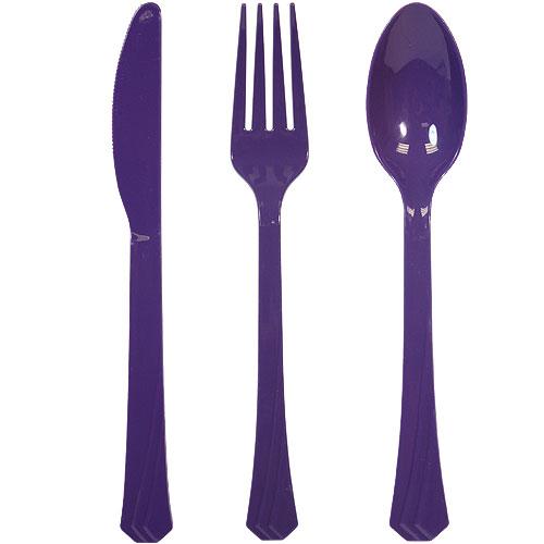 Combo Cutlery / Purple