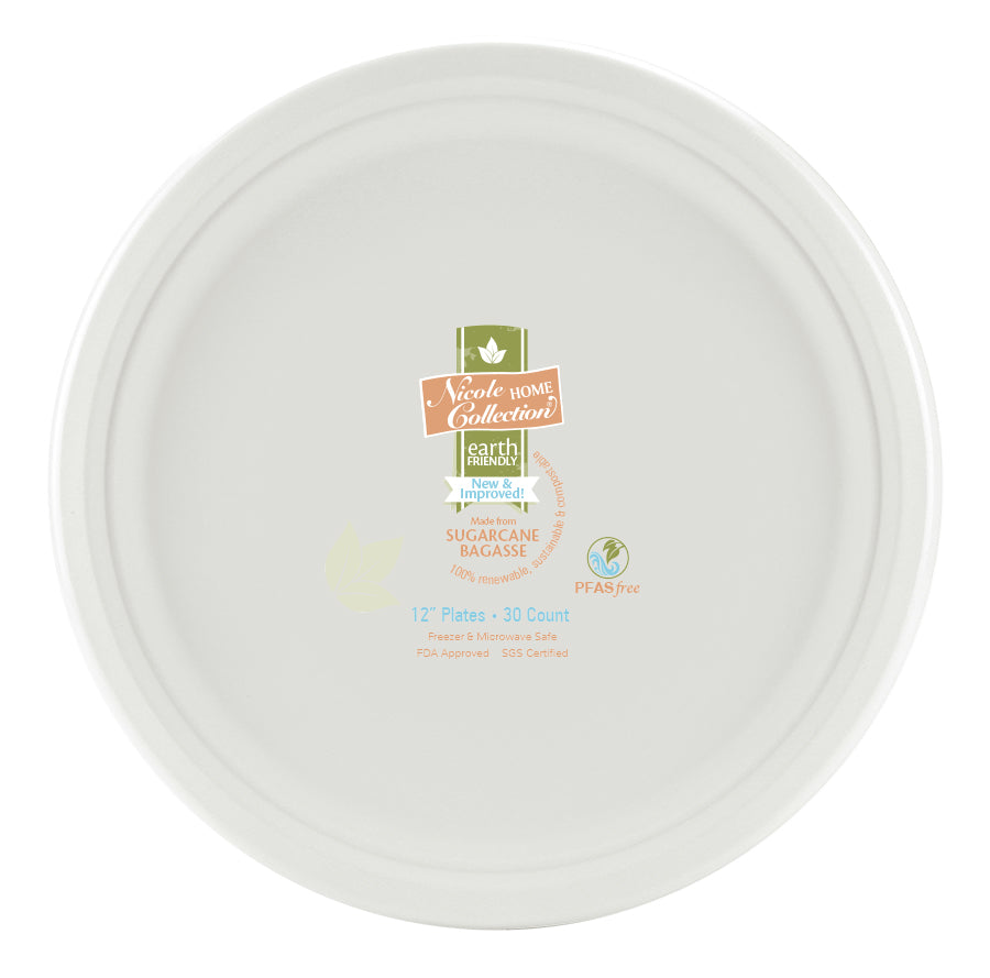 Eco Friendly Sugarcane Premium Paper Plates