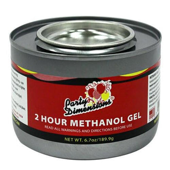 Chafing Methanol Gel Fuel 2 hour burn time