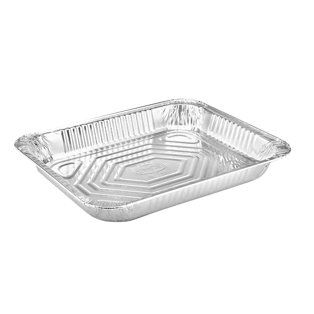 Heavy Duty Aluminum Foil Half Size Shallow Pan