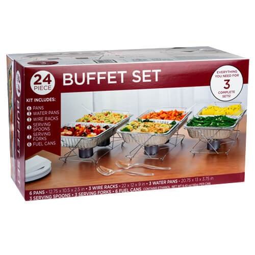 Aluminum Buffet Party Pack