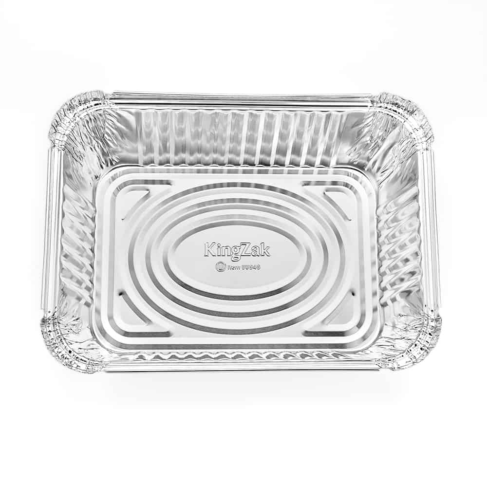 Aluminum Foil 5lb Oblong Pan 9.85" L X 7.125" W X 2.875" D [250 Count]