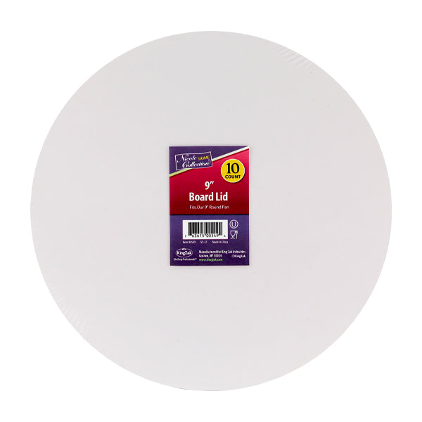 Round ​Board ​Lids 9in