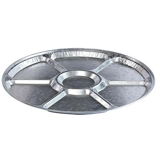 Lazy Susan Tray, Flat Tray, with Dome Lid