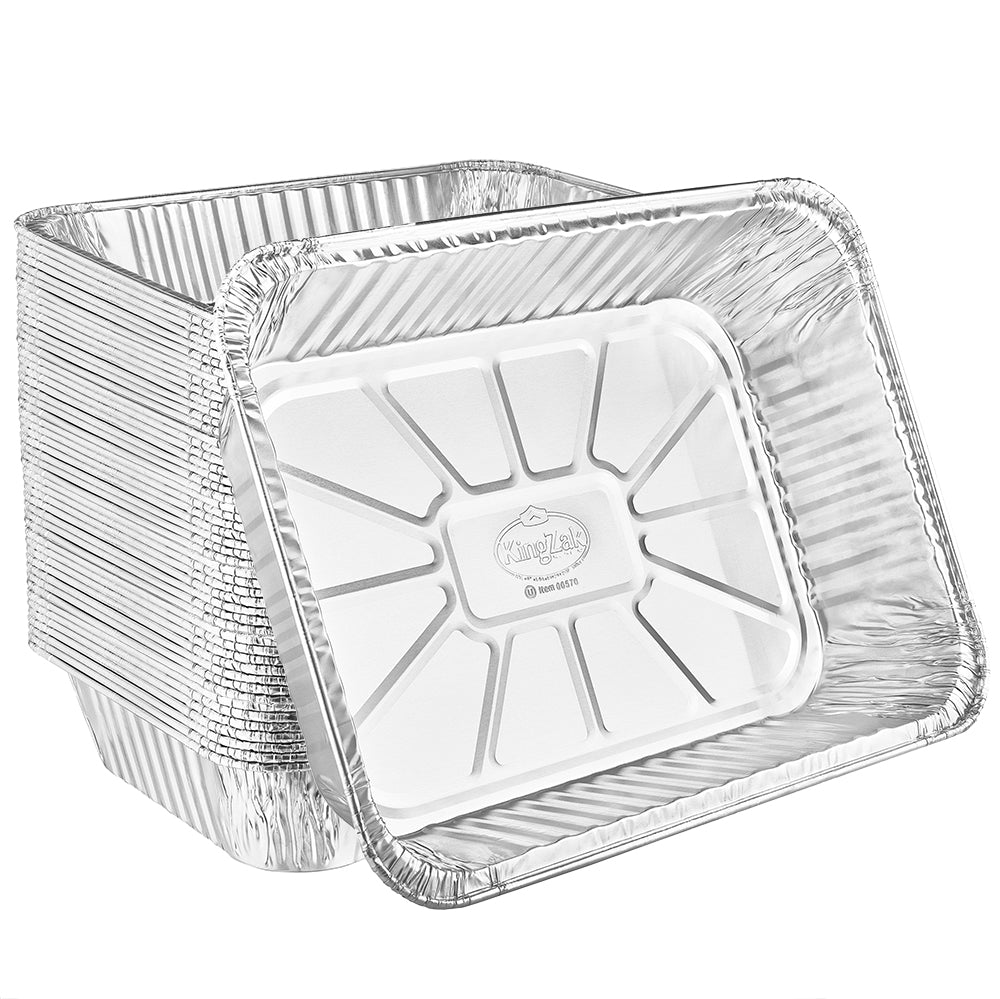 Heavy Duty Aluminum Foil Large Rectangle Roasters