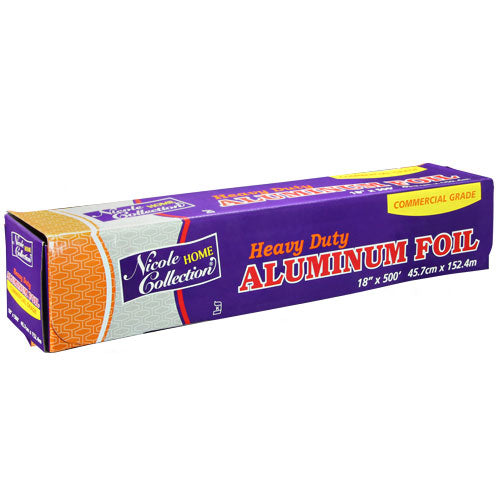 Heavy Duty Aluminum Foil Roll 18" x 500'