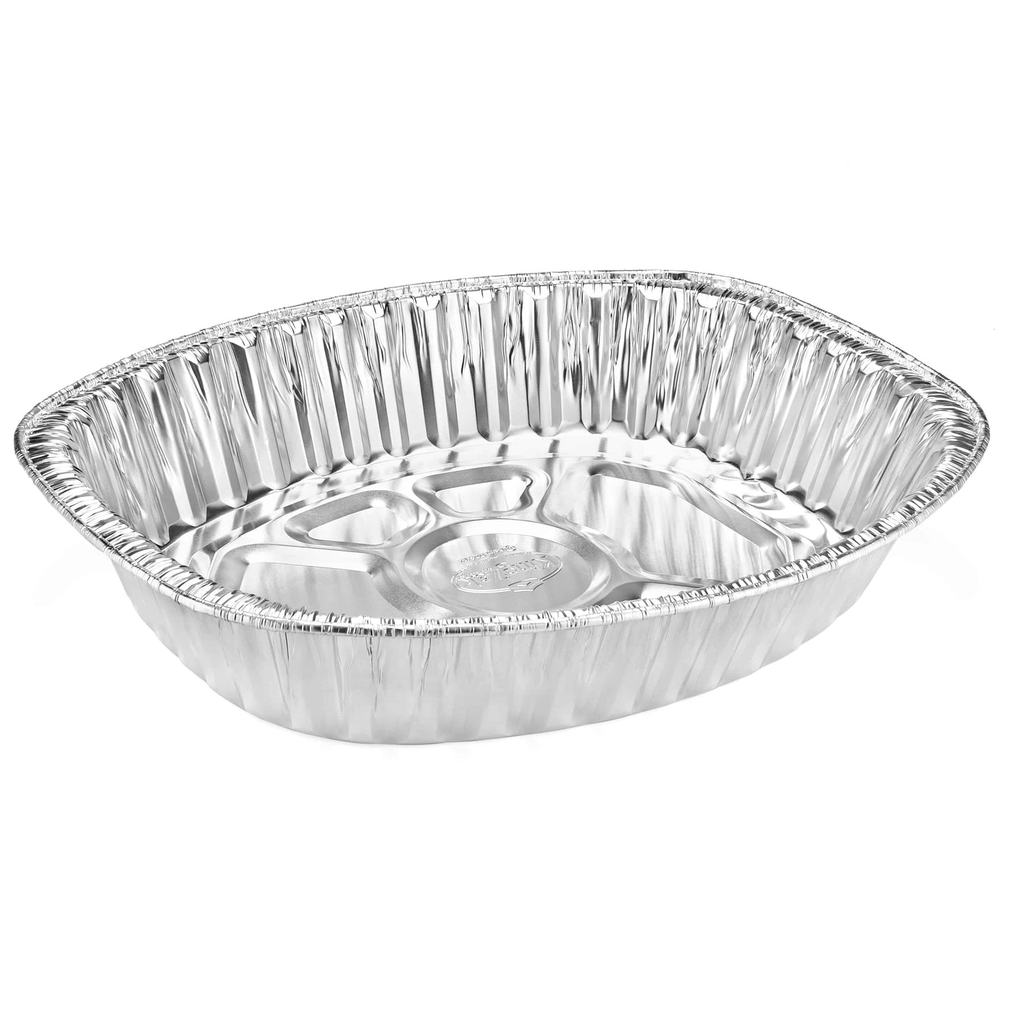 Heavy Duty Aluminum Foil Large Oval Roaster 