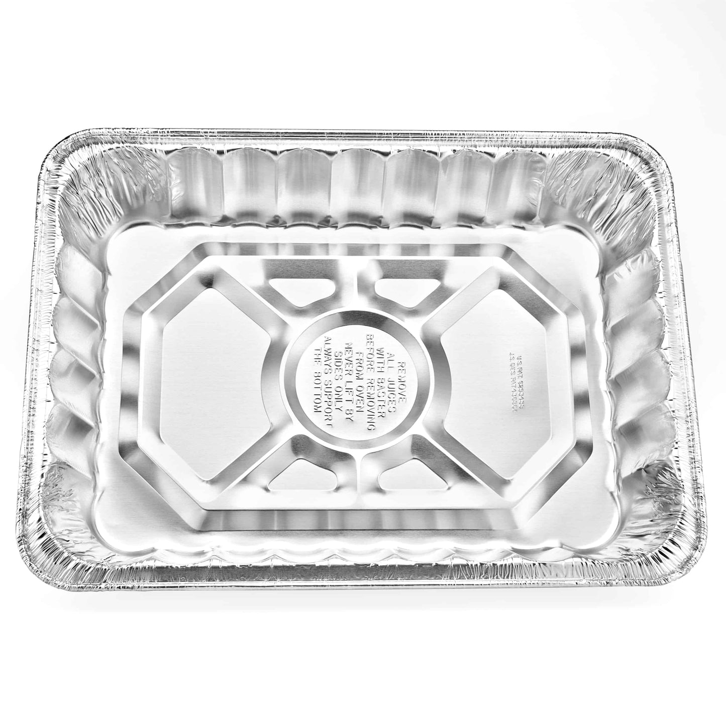 Heavy Duty Aluminum Foil Large Rectangular Rack Roaster