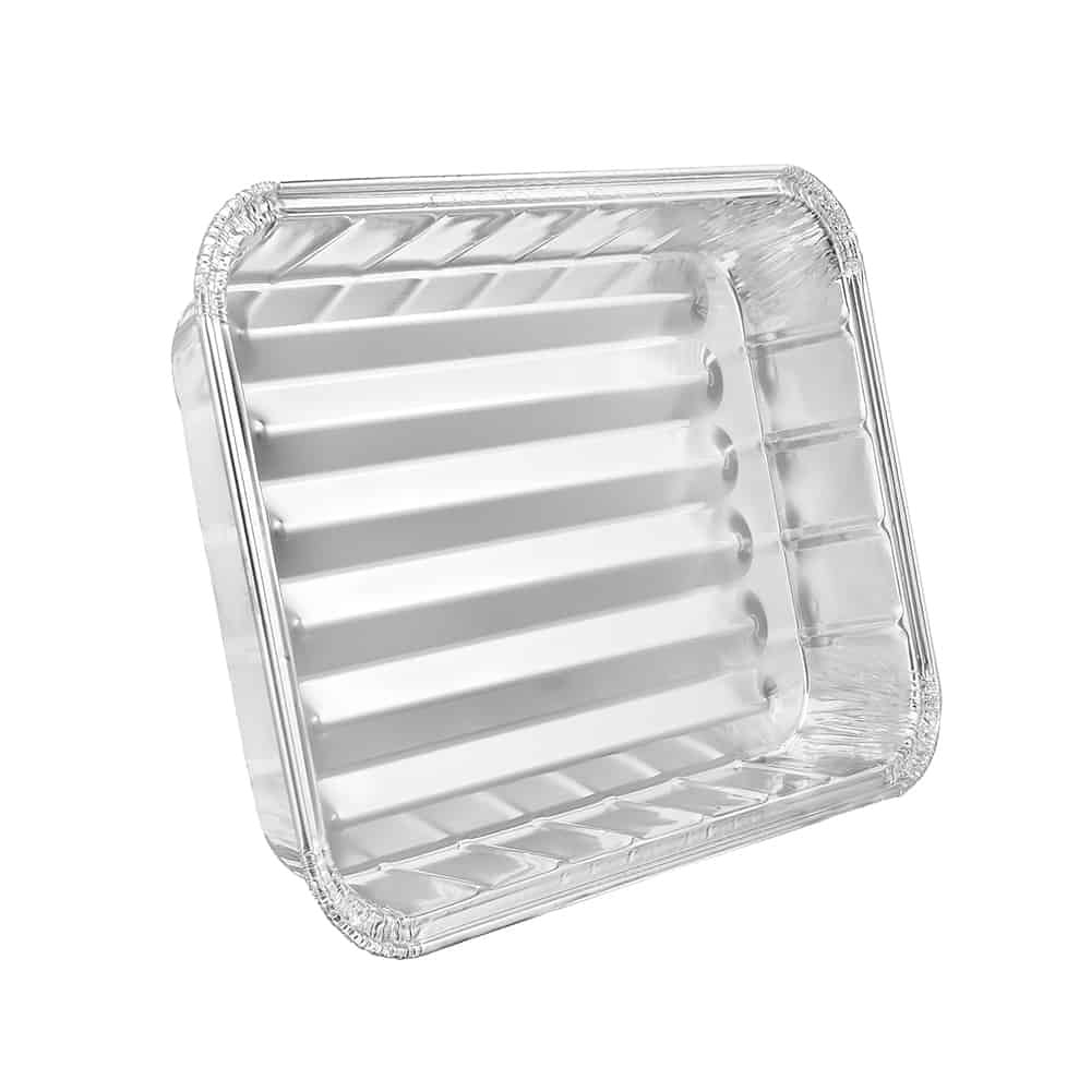 Heavy Duty Aluminum Foil Small Broiler Pan