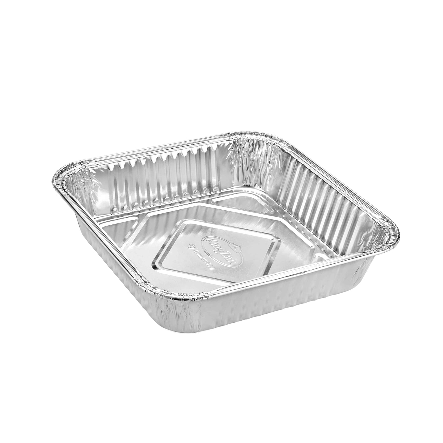 Premium Heavy Weight Aluminum 9" Square, Deep Cake Pan [500 Count] - King Zak