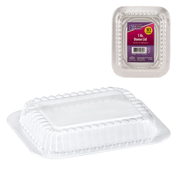 1lb Oblong Dome Lid [480 ct]