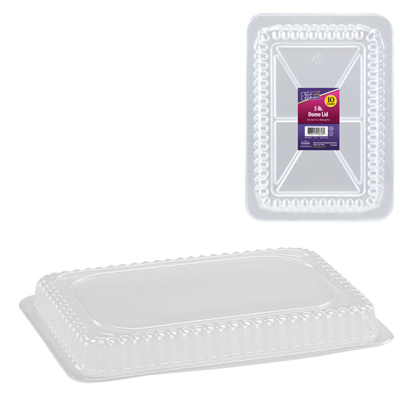 5 lb Oblong Dome Lid
