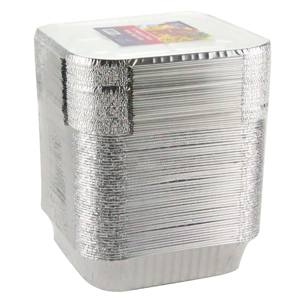 8" ​Square ​Pan ​W/Foil ​Lid