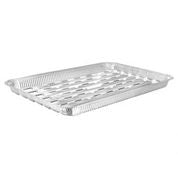 Heavy Duty Aluminum Foil BBQ Grill Pan 13.45" L X 9.25" W X 2.375" D [72 Count]