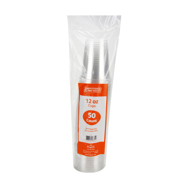 Clear PET Plastic Cups – Bulk Pack (Multiple Sizes Available) - Durable Disposable Cold Cups for Commercial & Event Use