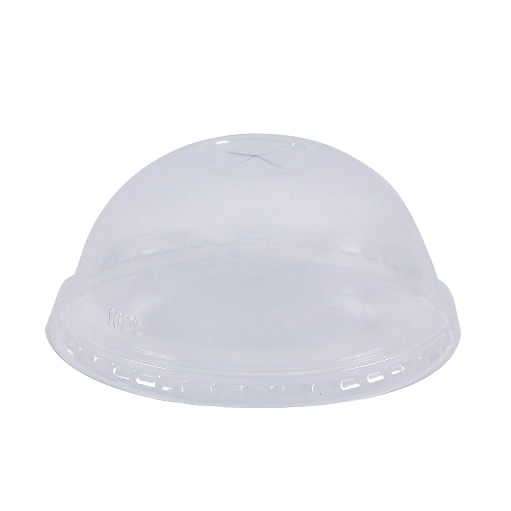 98mm Dome Lids with Straw Hole - Fits 16oz, 20oz, 24oz PET Cups – Clear, Durable & Perfect for Cold Beverages