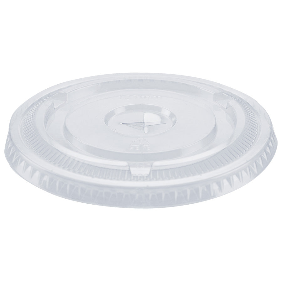 92mm Flat Lids with Straw Slot