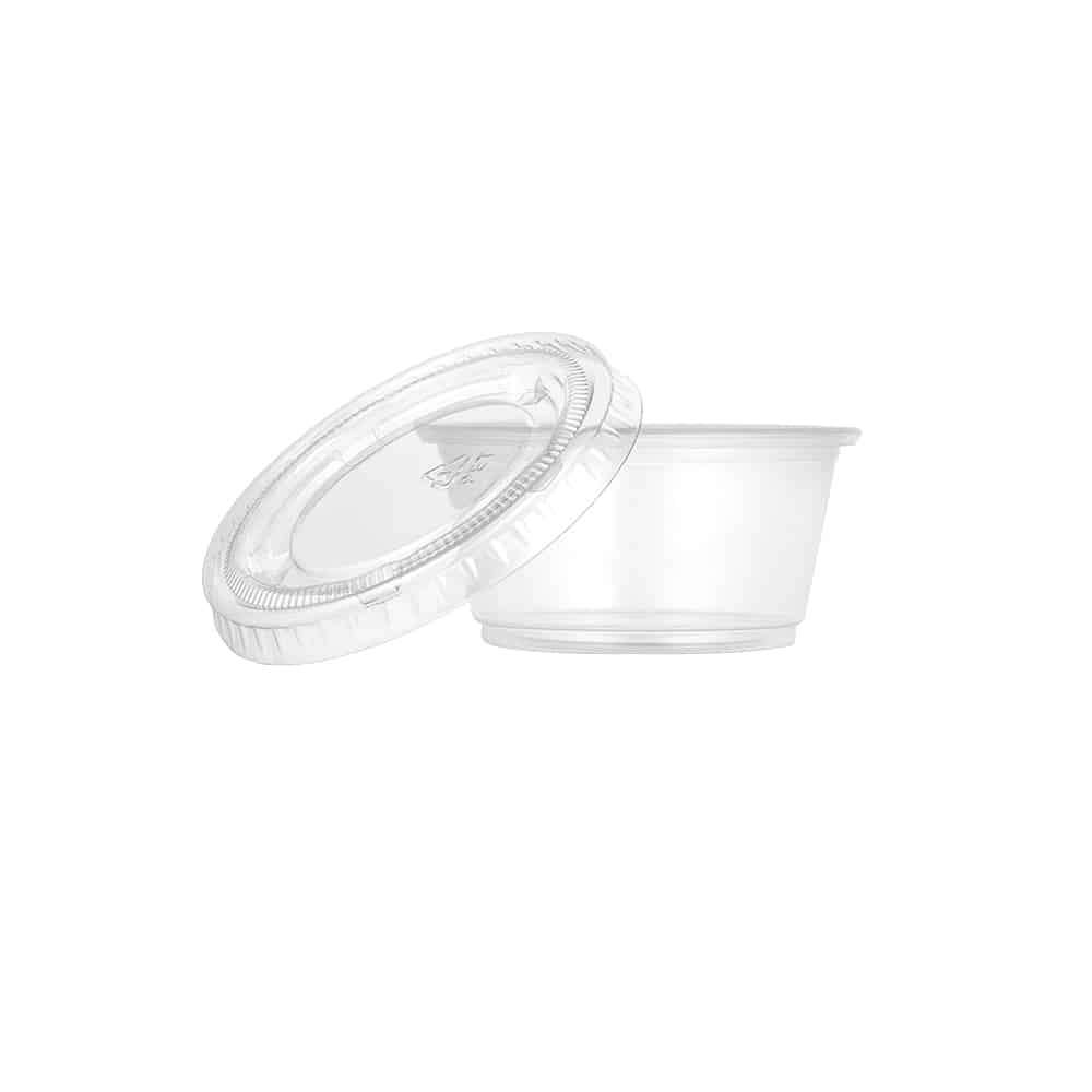 Premium Plastic Portion Cup<br/>Size Options: 2oz Portion Cup, 4oz Portion Cup, and 5.5oz Portion Cup - King Zak