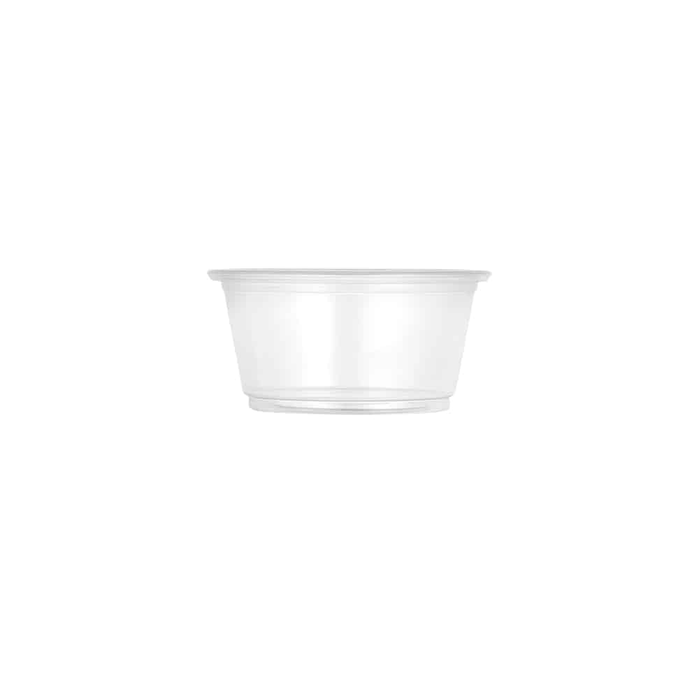 Premium Plastic Portion Cup<br/>Size Options: 2oz Portion Cup, 4oz Portion Cup, and 5.5oz Portion Cup - King Zak