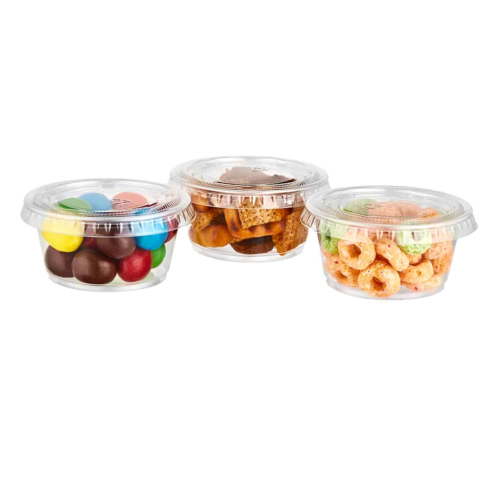 Premium Plastic Portion Cup<br/>Size Options: 2oz Portion Cup, 4oz Portion Cup, and 5.5oz Portion Cup - King Zak