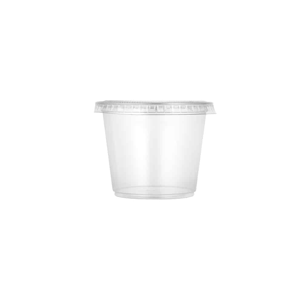 Premium Plastic Portion Cup<br/>Size Options: 2oz Portion Cup, 4oz Portion Cup, and 5.5oz Portion Cup - King Zak