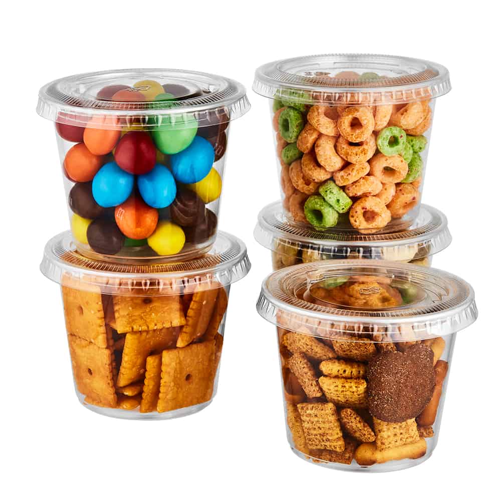 Premium Plastic Portion Cup<br/>Size Options: 2oz Portion Cup, 4oz Portion Cup, and 5.5oz Portion Cup - King Zak